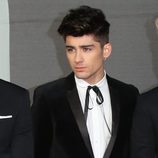 Zayn Malik en la alfombra roja de los Brit Awards 2013