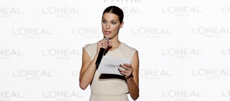 Laura Sánchez presenta el Premio L'Oreal de Madrid Fashion Week otoño/invierno 2013/2014