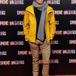 Daniel Muriel en el estreno de 'Spring Breakers' en Madrid