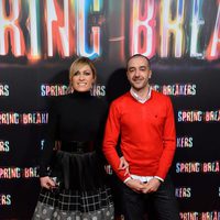 Luján Argüelles en el estreno de 'Spring Breakers' en Madrid