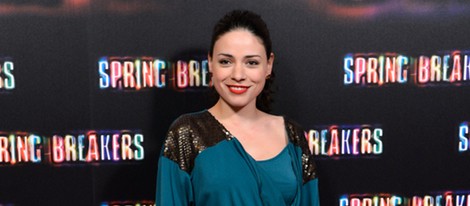 Ana Arias en el estreno de 'Spring Breakers' en Madrid