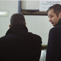 Iñaki Urdangarín y su abogado dentro del juzgado número 3 de Palma de Mallorca