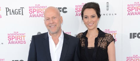 Bruce Willis y Emma Heming en los Independent Spirit Awards 2013