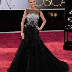 Kristin Chenoweth en la alfombra roja de los Oscar 2013