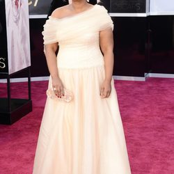 Octavia Spencer en la alfombra roja de los Oscar 2013