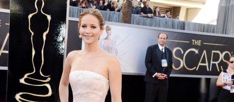 Jennifer Lawrence en los Oscar 2013