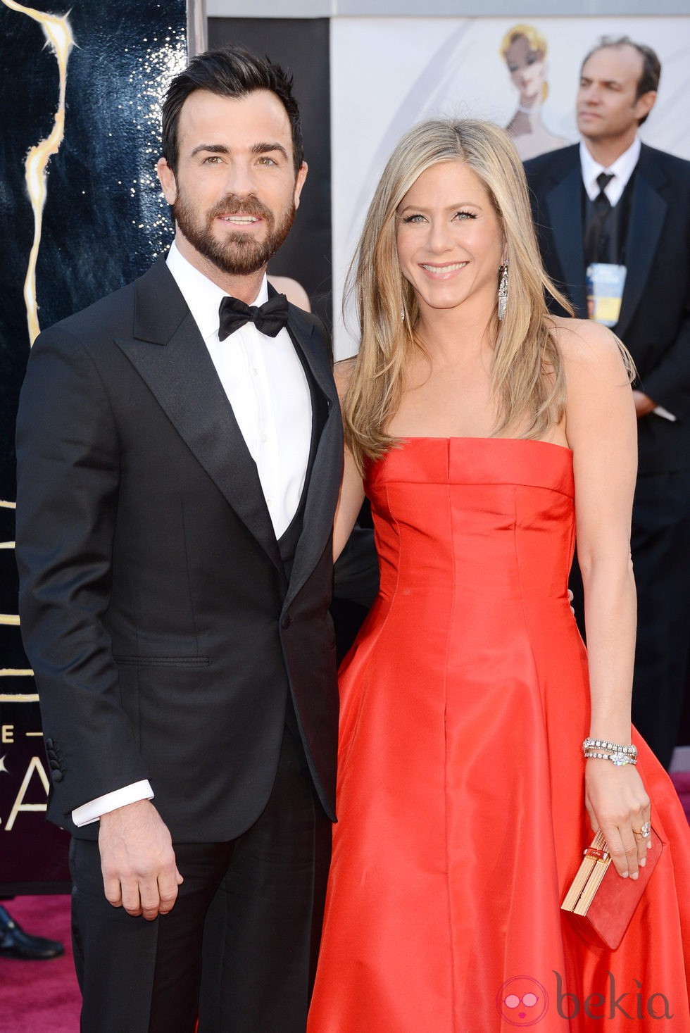 Jennifer Aniston y Justin Theroux en los Oscar 2013