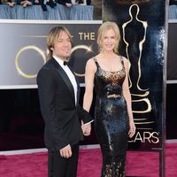 Nicole Kidman y Keith Urban en los Oscar 2013