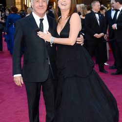 Dustin Hoffman y Lisa Hoffman en los Oscar 2103