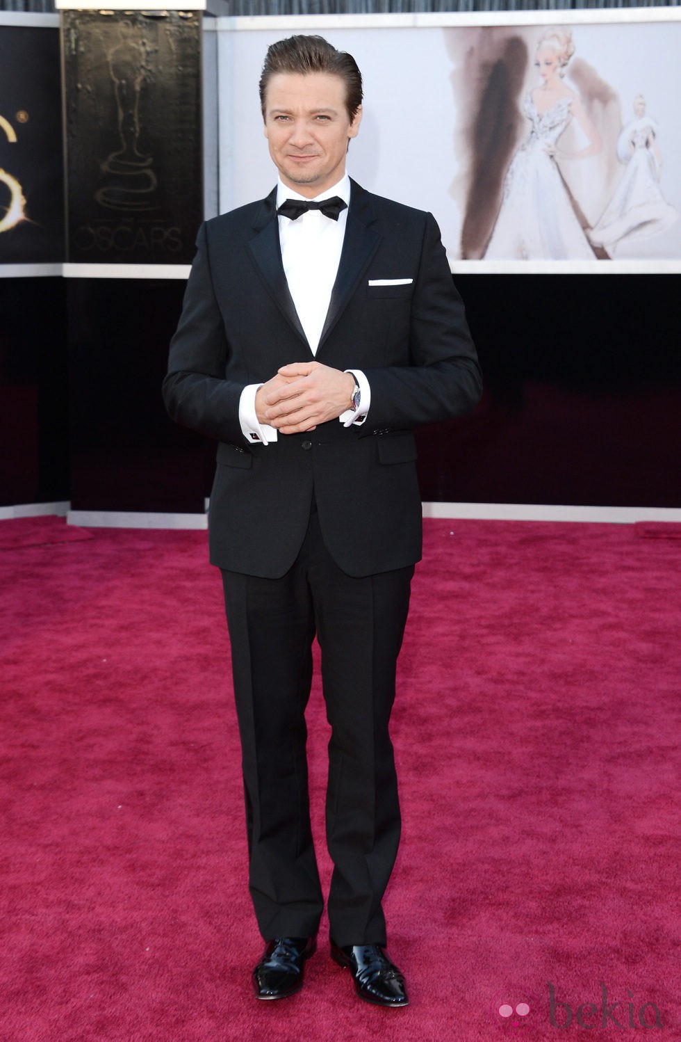 Jeremy Renner en los Oscar 2013