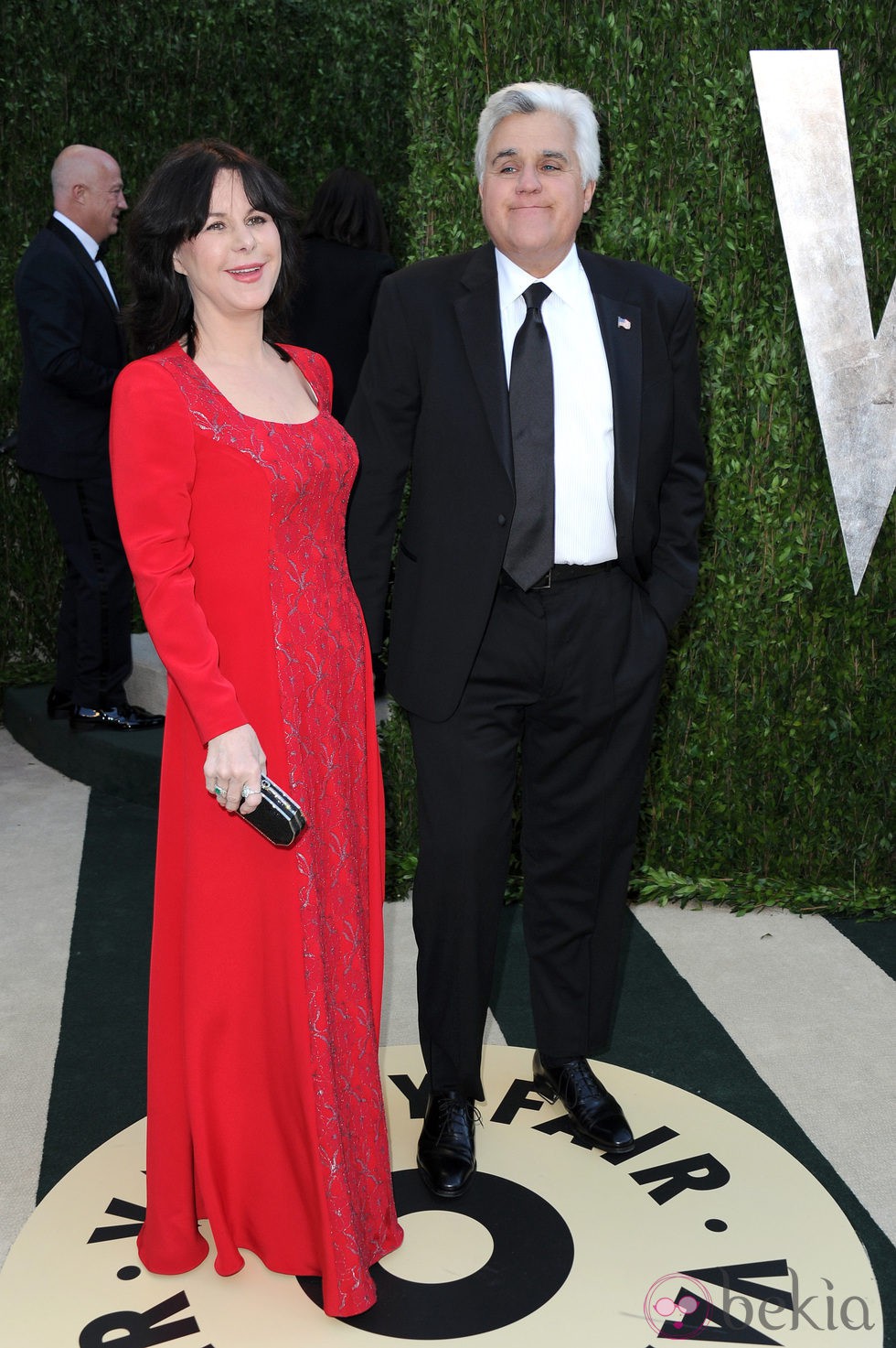 Jay Leno y Mavis Leno en la fiesta post Oscar 2013 organizada por Vanity Fair