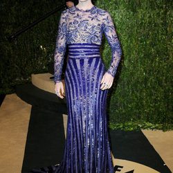Lily Collins en la fiesta post Oscar 2013 organizada por Vanity Fair