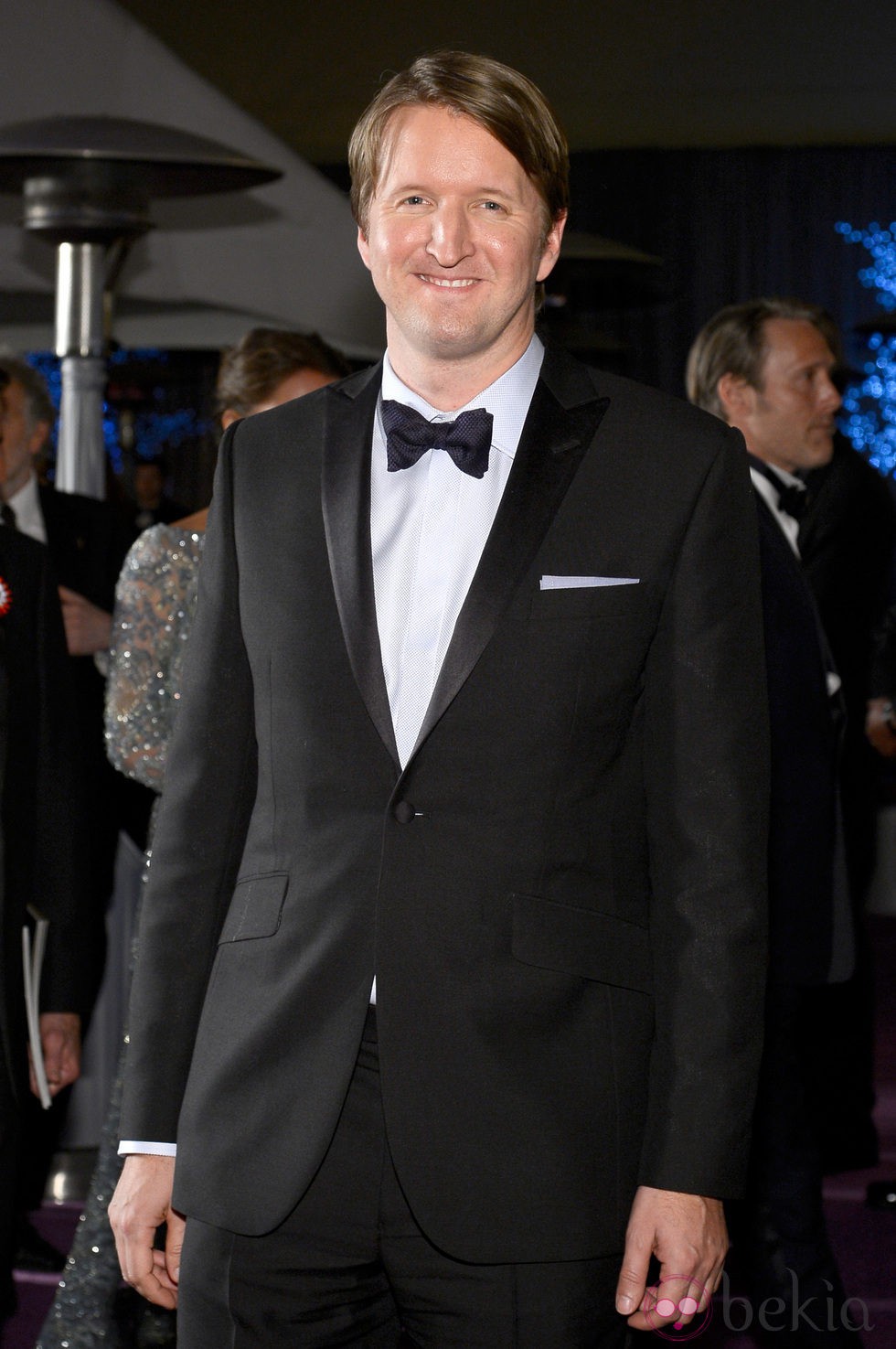 Tom Hooper en la fiesta Governors Ball tras los Oscar 2013