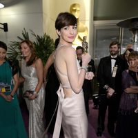 Anne Hathaway en la fiesta Governors Ball tras los Oscar 2013