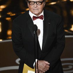 Jack Nicholson en la gala de los Oscar 2013