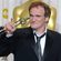 Quentin Tarantino con su Oscar 2013