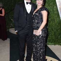 Channing Tatum y Jenna Dewan en la fiesta post Oscar 2013 organizada por Vanity Fair