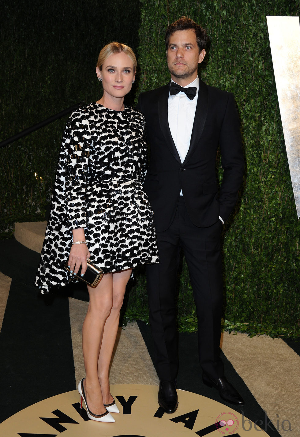 Diane Kruger y Joshua Jackson en la fiesta post Oscar 2013 organizada por Vanity Fair