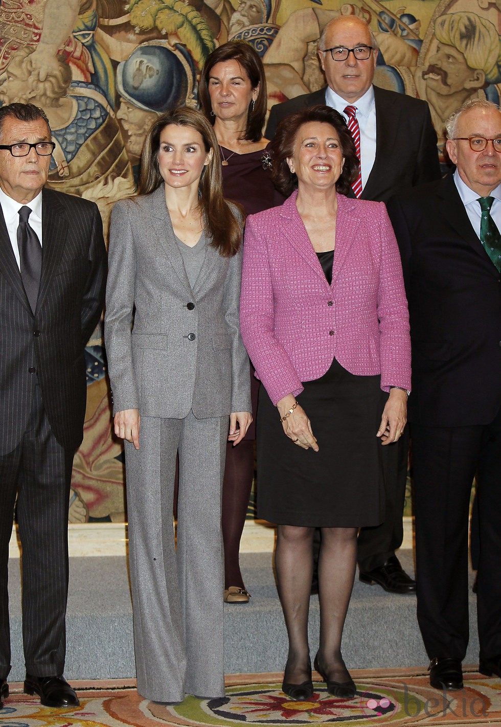 La Princesa de Asturias en una audiencia a la Asociación Española Contra el Cáncer