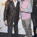 Kiko Rivera con Enrique San Francisco en la presentación de su sesión en 'Oh Cabaret'