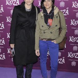 Alicia Borrachero en el estreno de "Kooza"