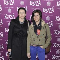 Alicia Borrachero en el estreno de "Kooza"