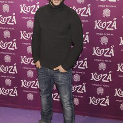 Fran Perea en el estreno de "Kooza"