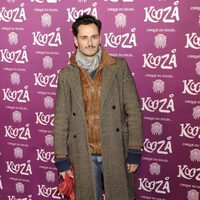 Asier Etxeandia en el estreno de "Kooza"