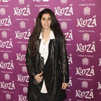 Alba Flores en el estreno de "Kooza"