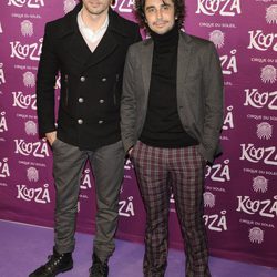 Paco León y Canco Rodríguez en el estreno de "Kooza"