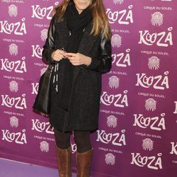 Lydia Bosch en el estreno de "Kooza"