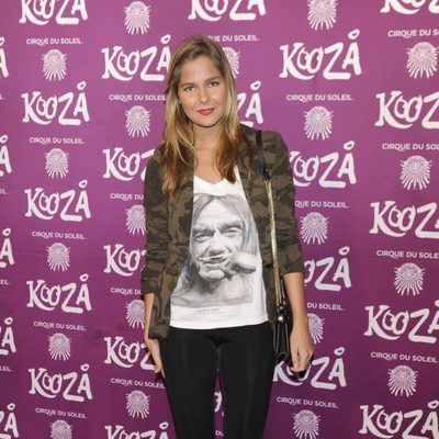 Famosos en el estreno de "Kooza" en Madrid