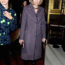 Anna Wintour en el desfile de Stella McCartney otoño/invierno 2013/2014 en Paris Fashion Week