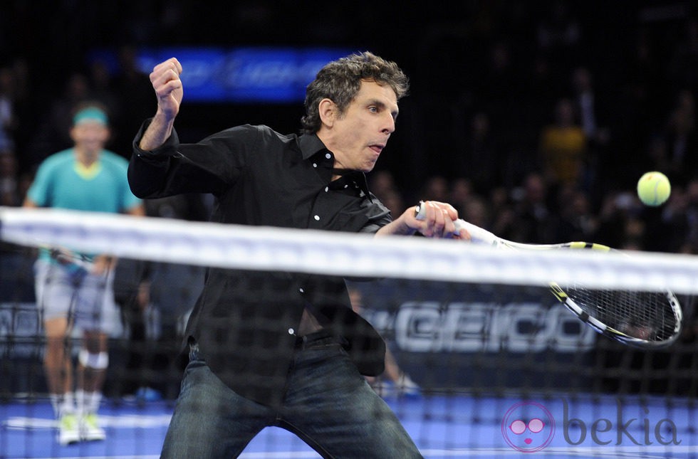 Ben Stiller compañero de Rafa Nadal en el Madison Square Garden
