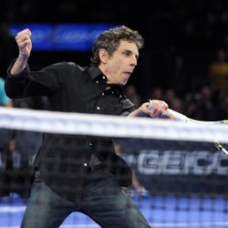 Ben Stiller compañero de Rafa Nadal en el Madison Square Garden