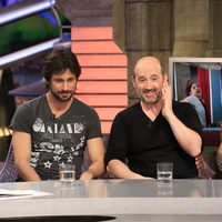 Hugo Silva, Javier Cámara y Raúl Arévalo en 'El hormiguero' con 'Los amantes pasajeros'