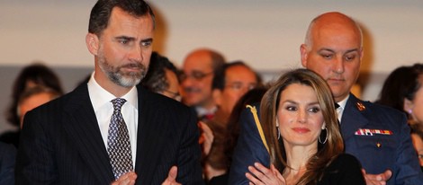 Los Príncipes de Asturias aplauden en el concierto en homenaje a las víctimas del terrorismo