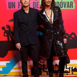 Juan Ribó y Pastora Vega en el estreno de 'Los amantes pasajeros'