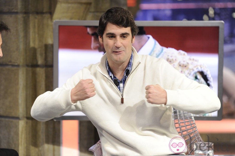 Jesulín de Ubrique en el plató de 'El hormiguero'