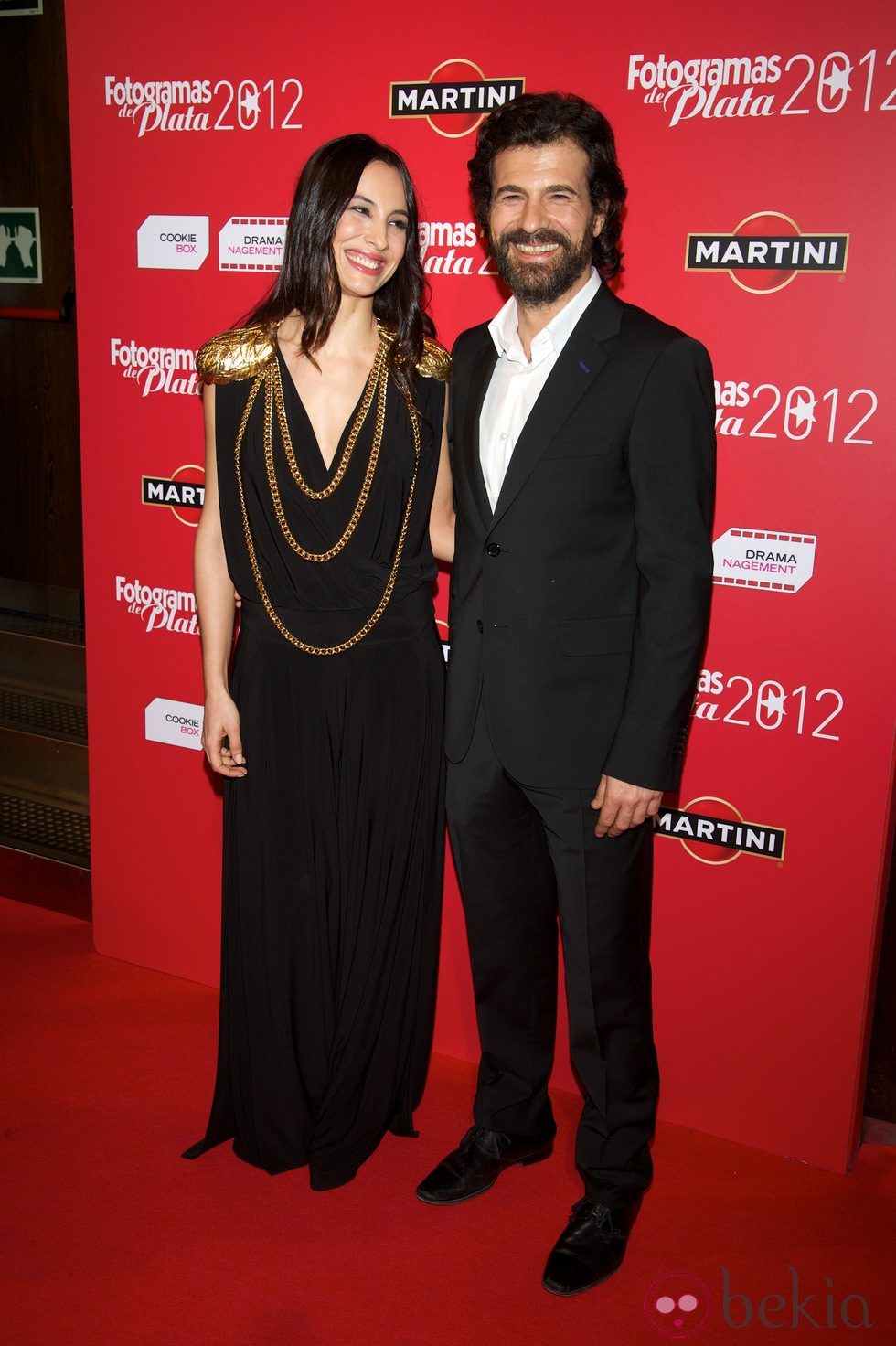 Rodolfo Sancho y Xenia Tostado en los premios Fotogramas de Plata 2012
