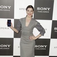 Raquel Sánchez Silva en la presentación del nuevo teléfono móvil de Sony