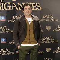 Pablo Chiapella en el estreno de 'Jack el caza gigantes'