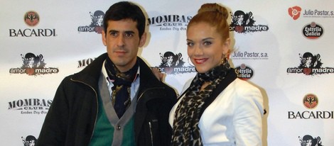 Beatriz Trapote y Víctor Janeiro en una fiesta tras el estreno de '¡Mira quién salta!'