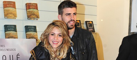 Shakira y Gerard Piqué en la presentación del libro 'Fantasmas del pasado'