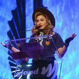 Madonna en la 24 edición anual de los GLAAD Media Awards