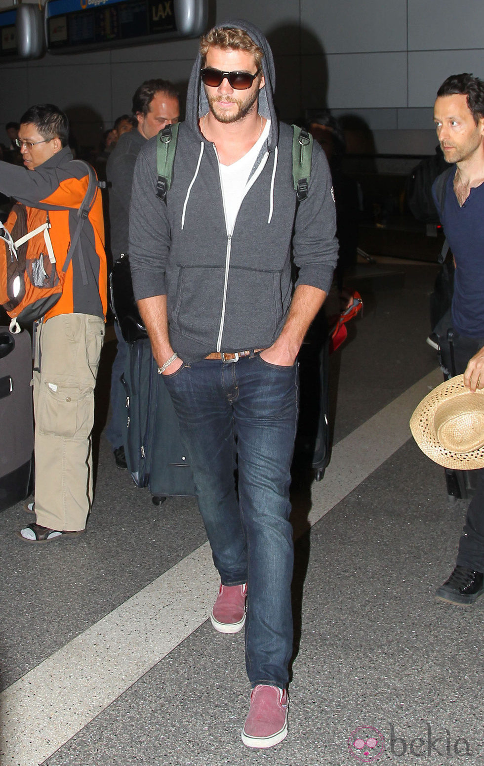 Liam Hemsworth vuelve a Los Ángeles