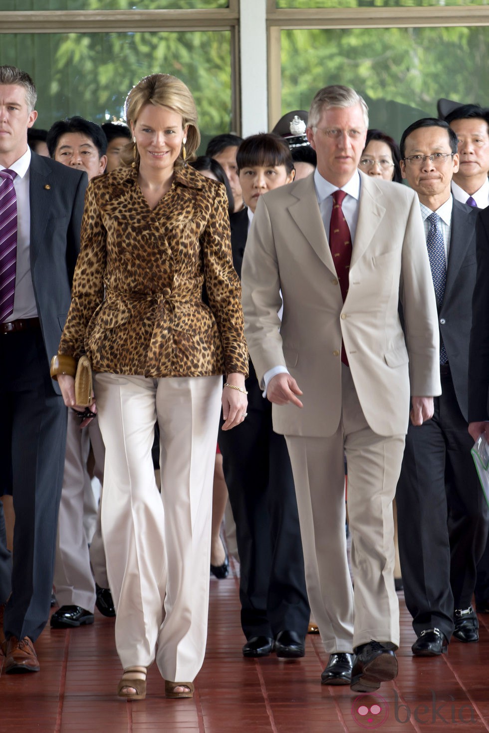 Los Príncipes Felipe y Matilde de Bélgica en Tailandia