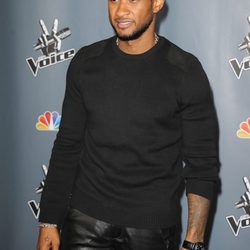 Usher en la presentación de la cuarta edición de 'The Voice'