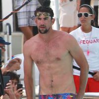 El nadador Michael Phelps de vacaciones en Miami