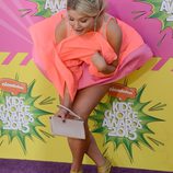 Stefanie Scott en la alfombra roja de la 26 edición de los premios Nickelodeon